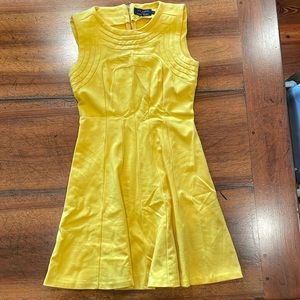 TED BAKER | yellow dress | size 1